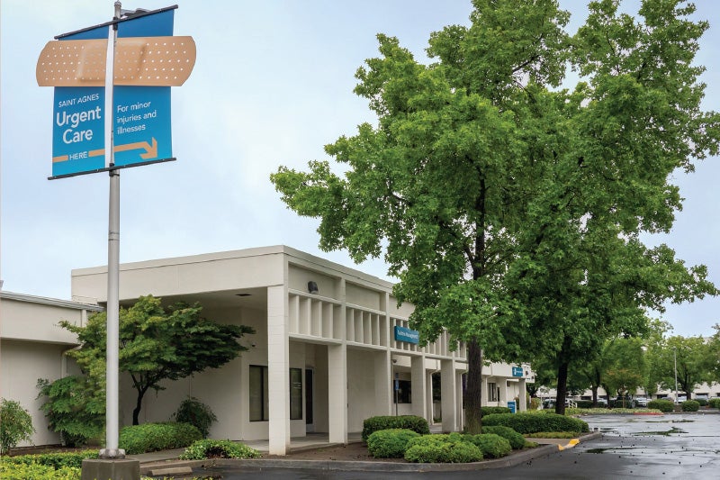 exterior urgent care location