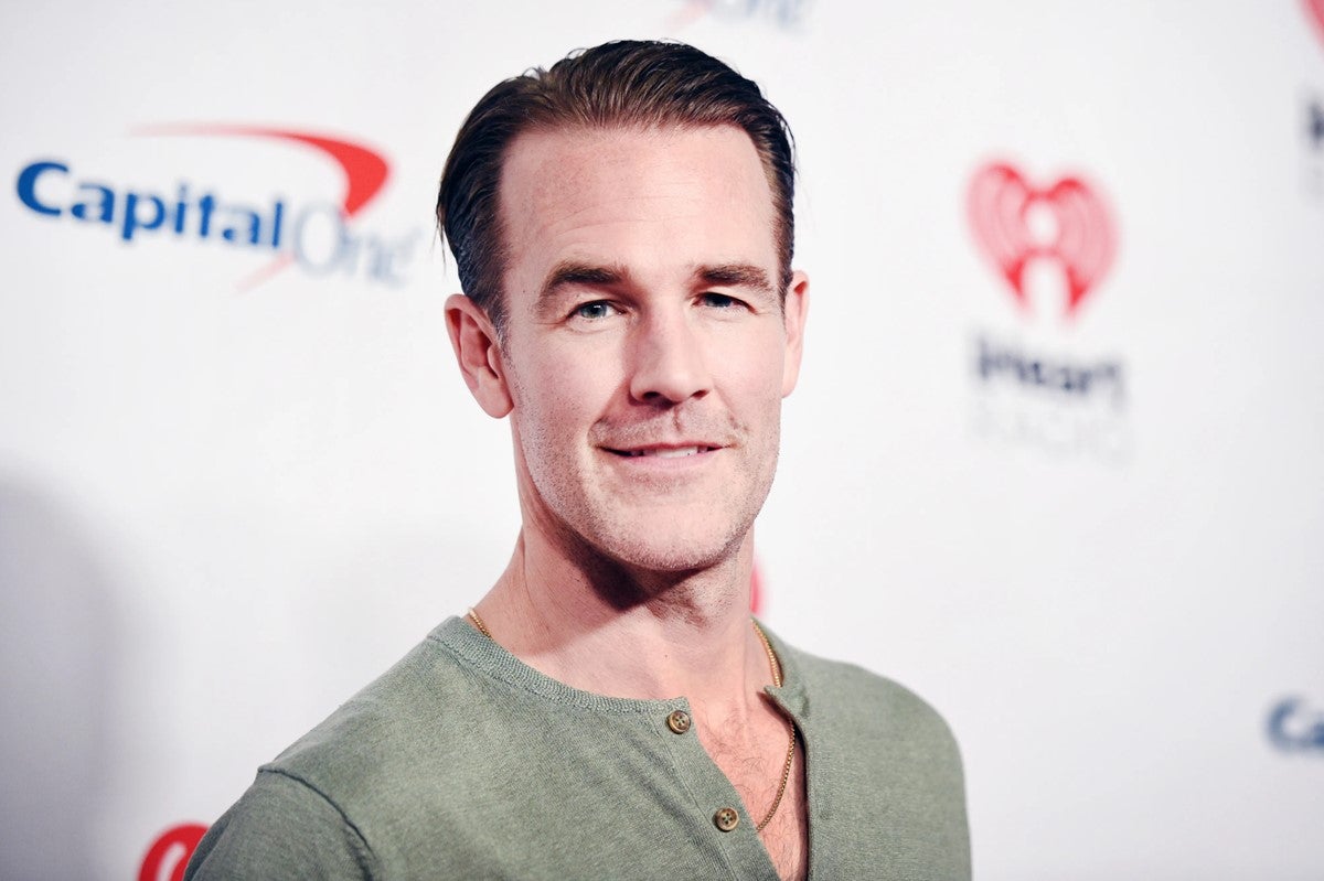 Actor James Van Der Beek