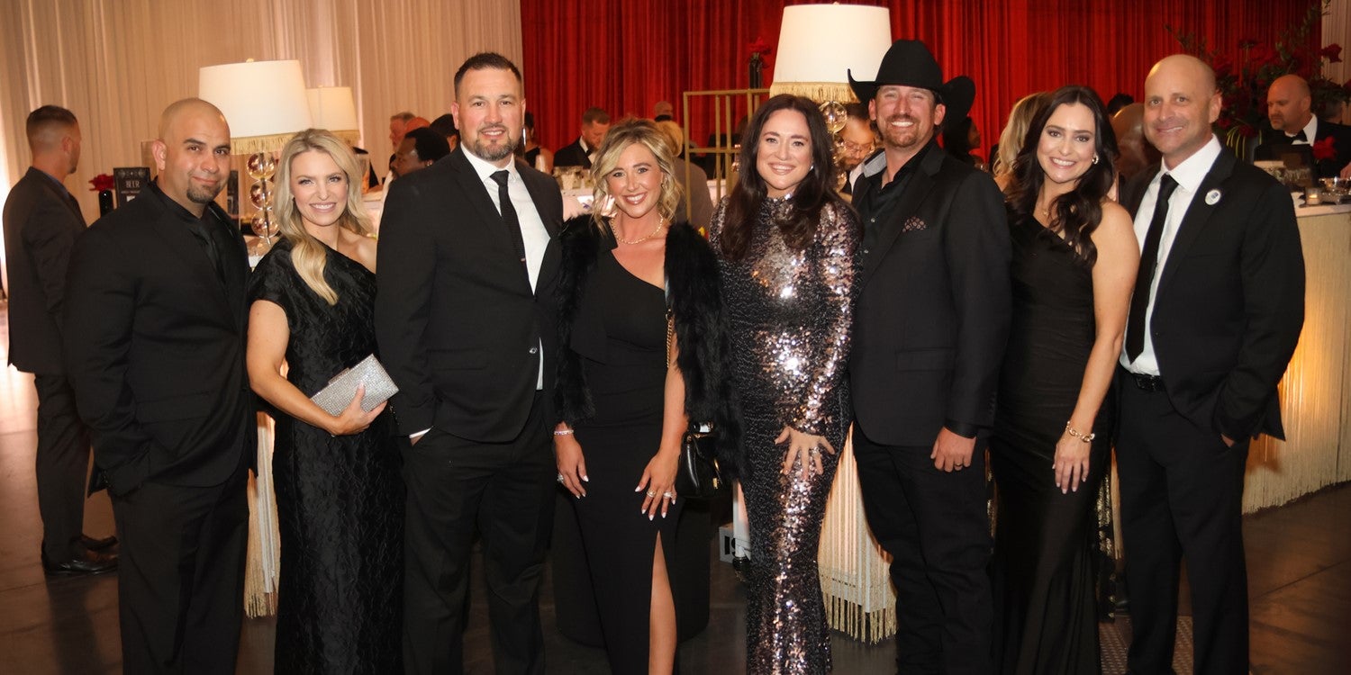 Nicely dressed group