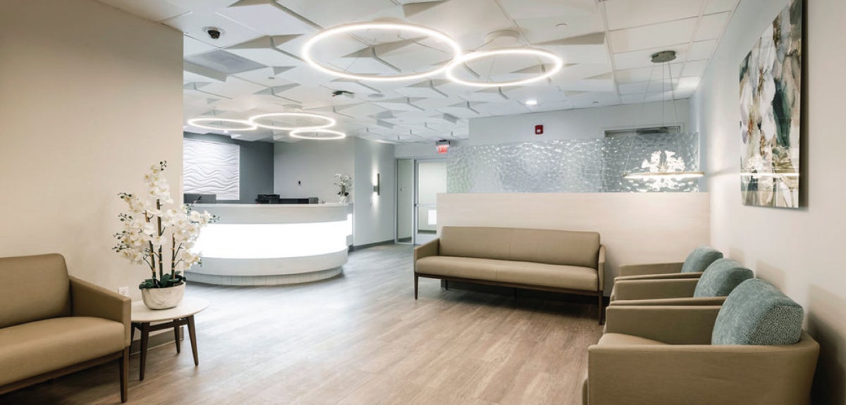 Saint Agnes Breast Center lobby