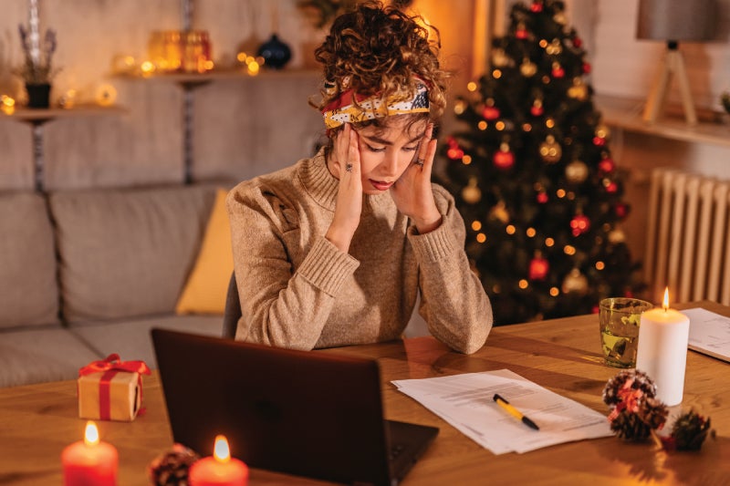 Holiday stress