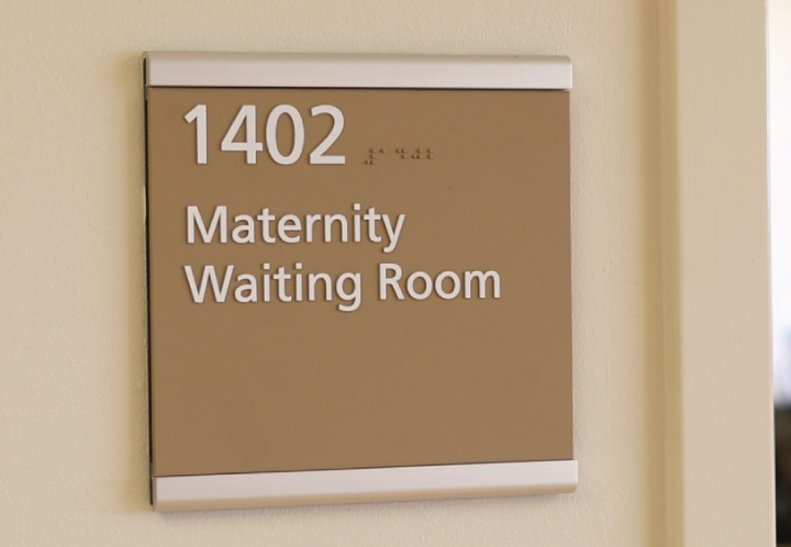Maternity Waiting Room Sign