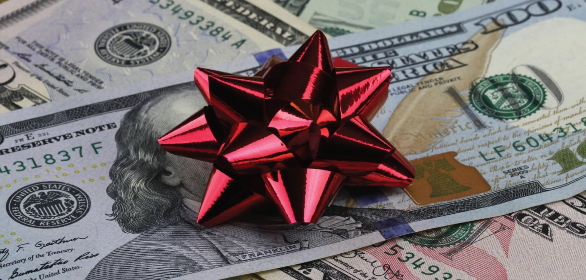 Gifts of cash