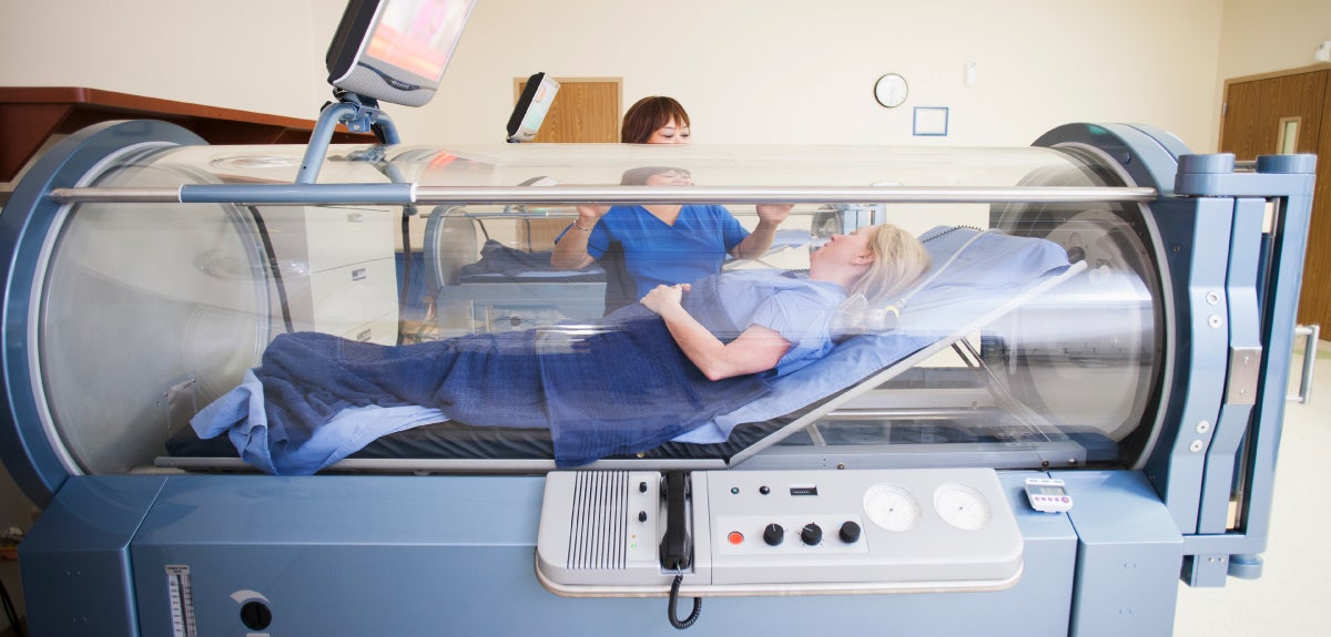 Hyperbaric oxygen therapy